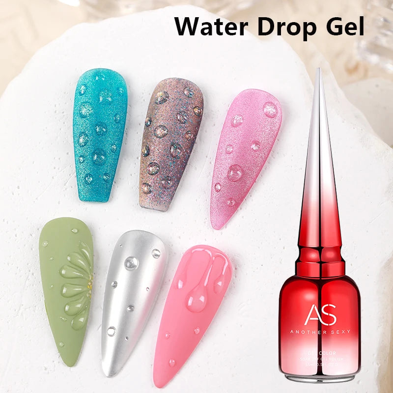 AS Clear Blooming Gel Polish for Stunning Marble Effects - Smarsty
