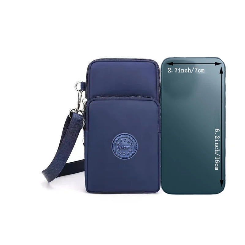 Unisex Mini Crossbody Phone Bag For Sports Travel All Day - Smarsty