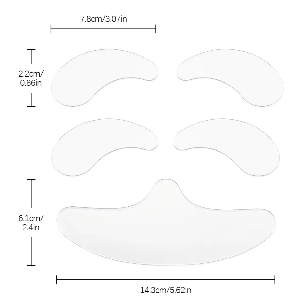 Reusable Anti Wrinkle Silicone Patches for Youthful Skin - Smarsty