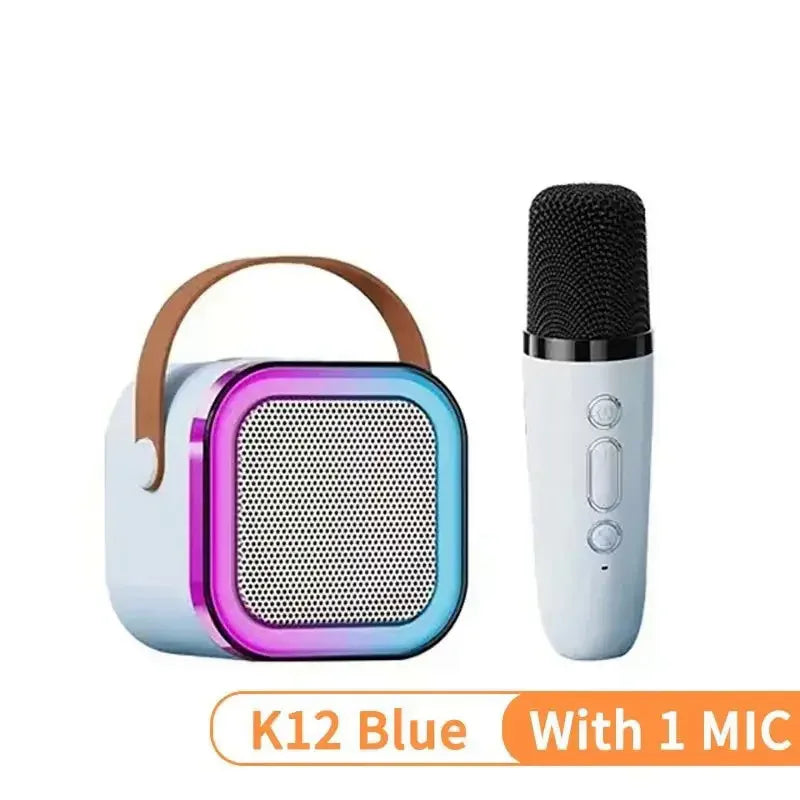 K12 Portable Karaoke Machine with Wireless Microphones - Smarsty