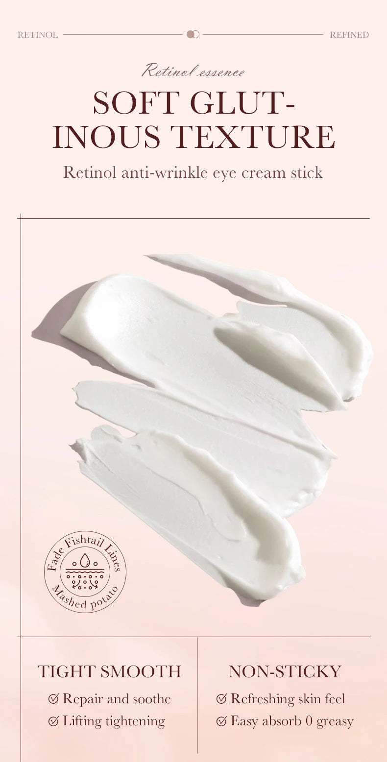 SADOER Retinol Eye Cream Stick for Dark Circles - Smarsty