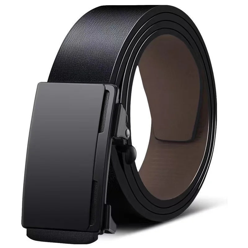 Luxury Genuine Leather Belt for Men with Automatic Buckle - Smarsty