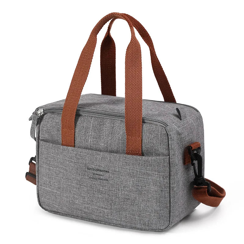 Insulated Portable Lunch Bag for Women Waterproof Tote - Smarsty