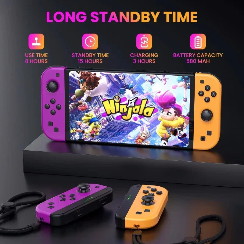 Wireless Gamepad Controller for Switch and PC with Turbo Feature - Smarsty