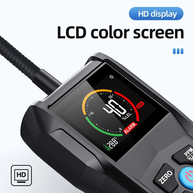 Gas Leak Detector with Sound and Light Alarm - Smarsty