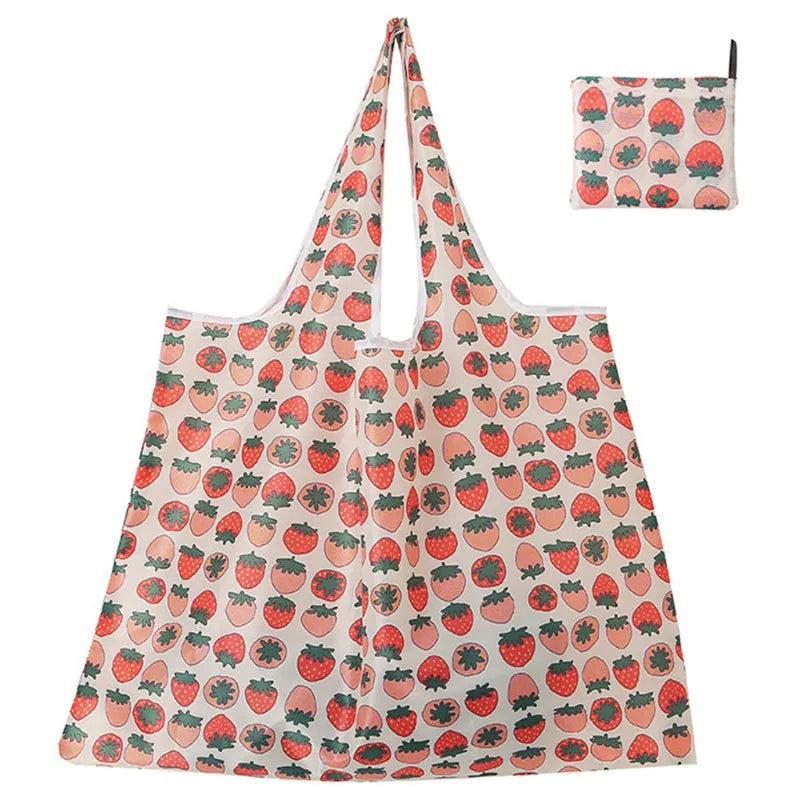 Reusable Grocery Bags Large Foldable Washable Eco Friendly - Smarsty