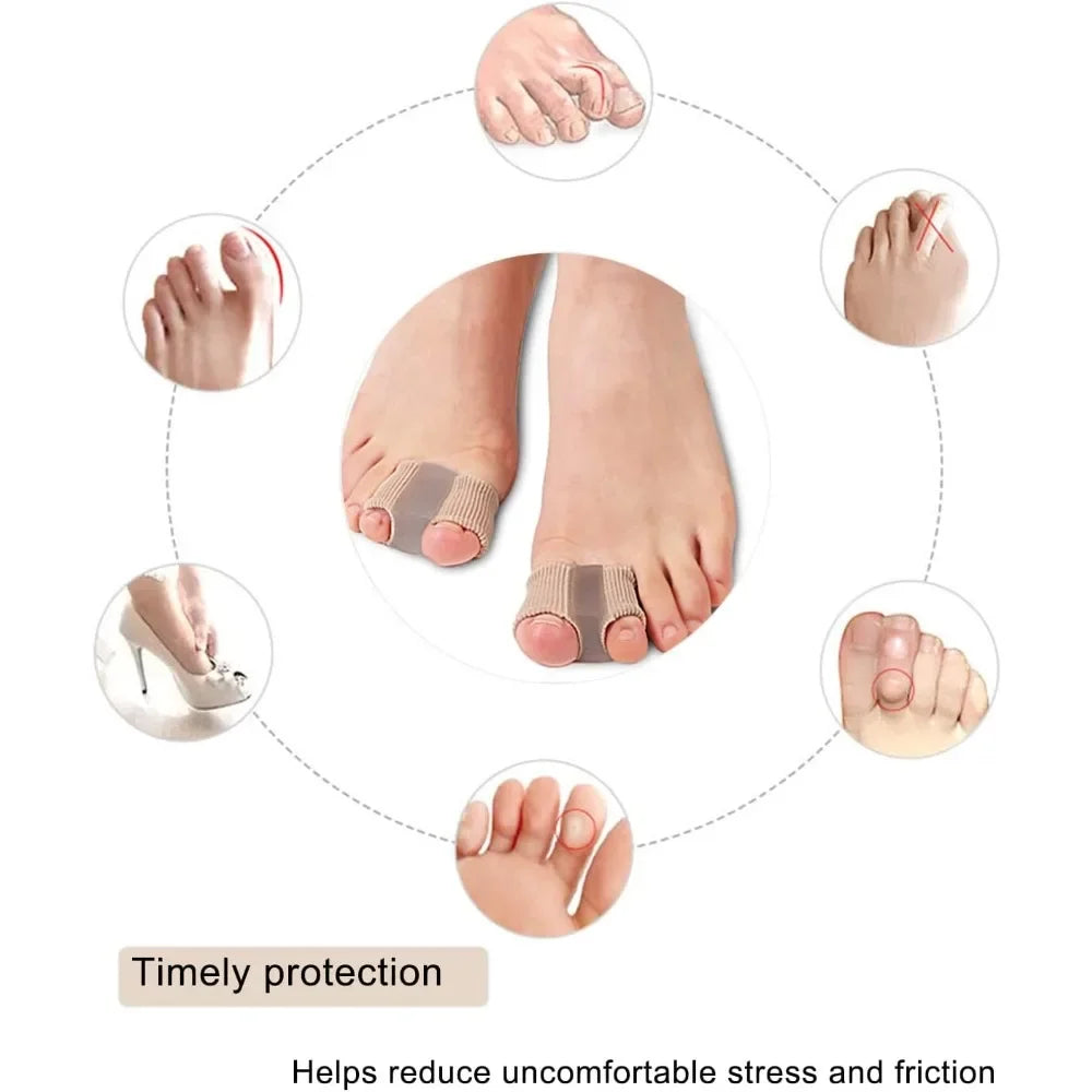 Two Toe Separator Bunion Corrector for Foot Care - Smarsty
