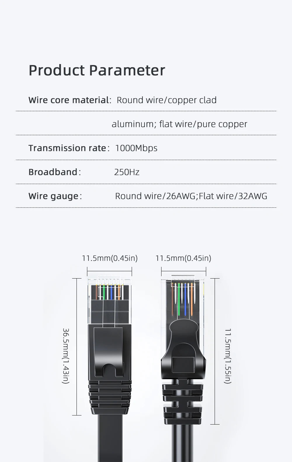 Essager Cat6 Ethernet Cable for High Speed Networking - Smarsty