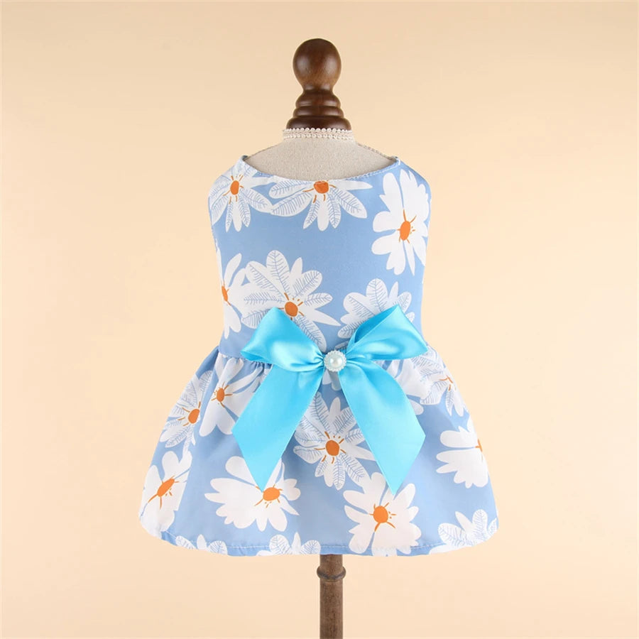 Cute Princess Dog Dresses for Small Breeds Stylish and Breathable - Smarsty