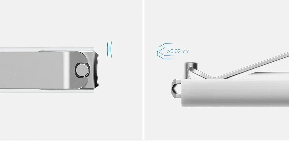 Xiaomi Mijia Stainless Steel Nail Clippers with Anti-Splash Cover - Smarsty