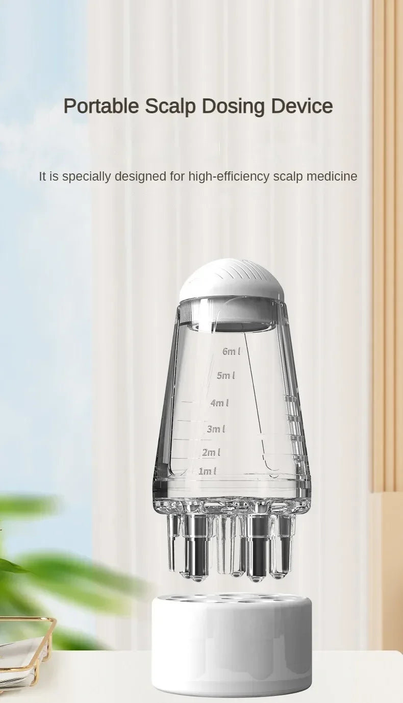 Portable Scalp Applicator Comb for Hair Loss Relief - Smarsty