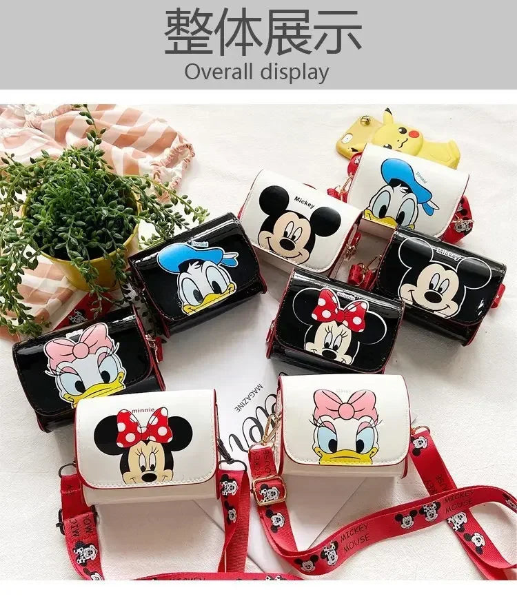 Disney Mickey Mouse Cute Kids Crossbody Bag for Girls - Smarsty