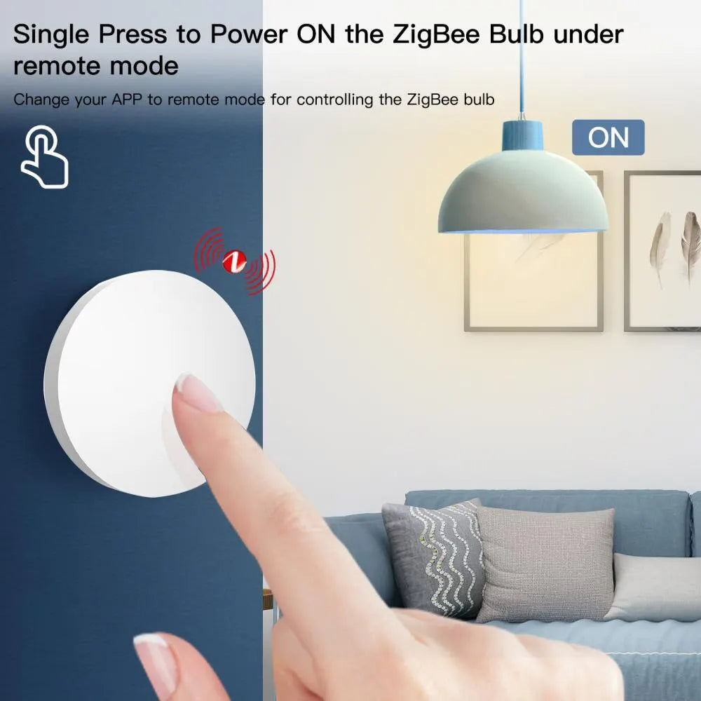 Tuya ZigBee Smart Scene Switch for Voice Control - Smarsty