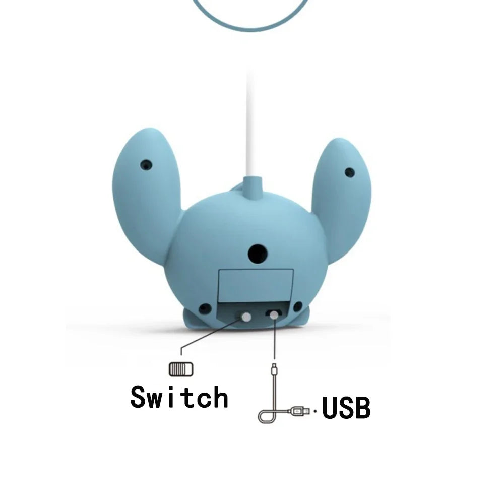 LED Lilo and Stitch Desk Lamp with Pencil Sharpener - Smarsty