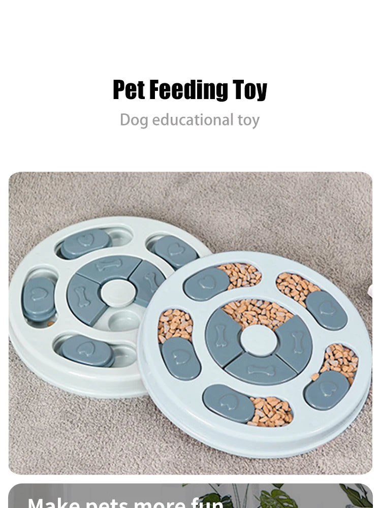 Interactive Dog Feeder Toy for Puppy Education - Smarsty