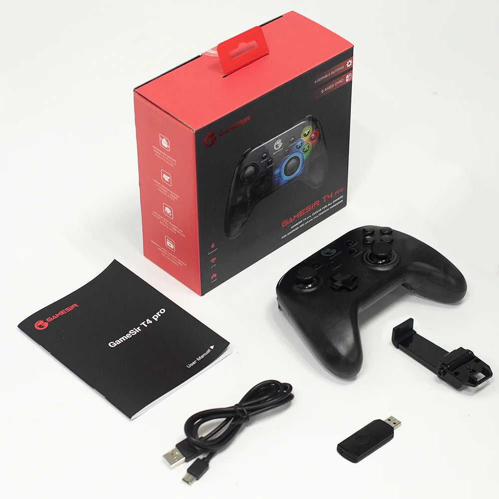 GameSir T4 Pro Wireless Controller with Gyro for Nintendo Switch - Smarsty