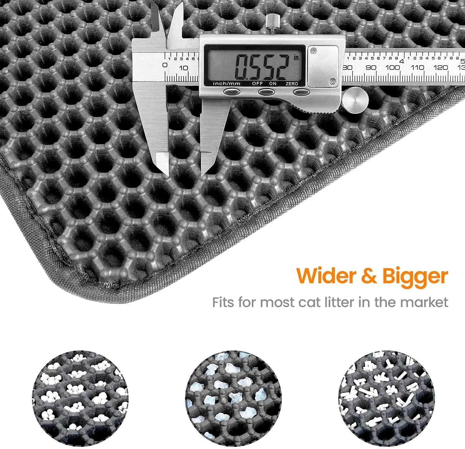 Waterproof Cat Litter Mat Non-Slip Easy Cleanup - Smarsty