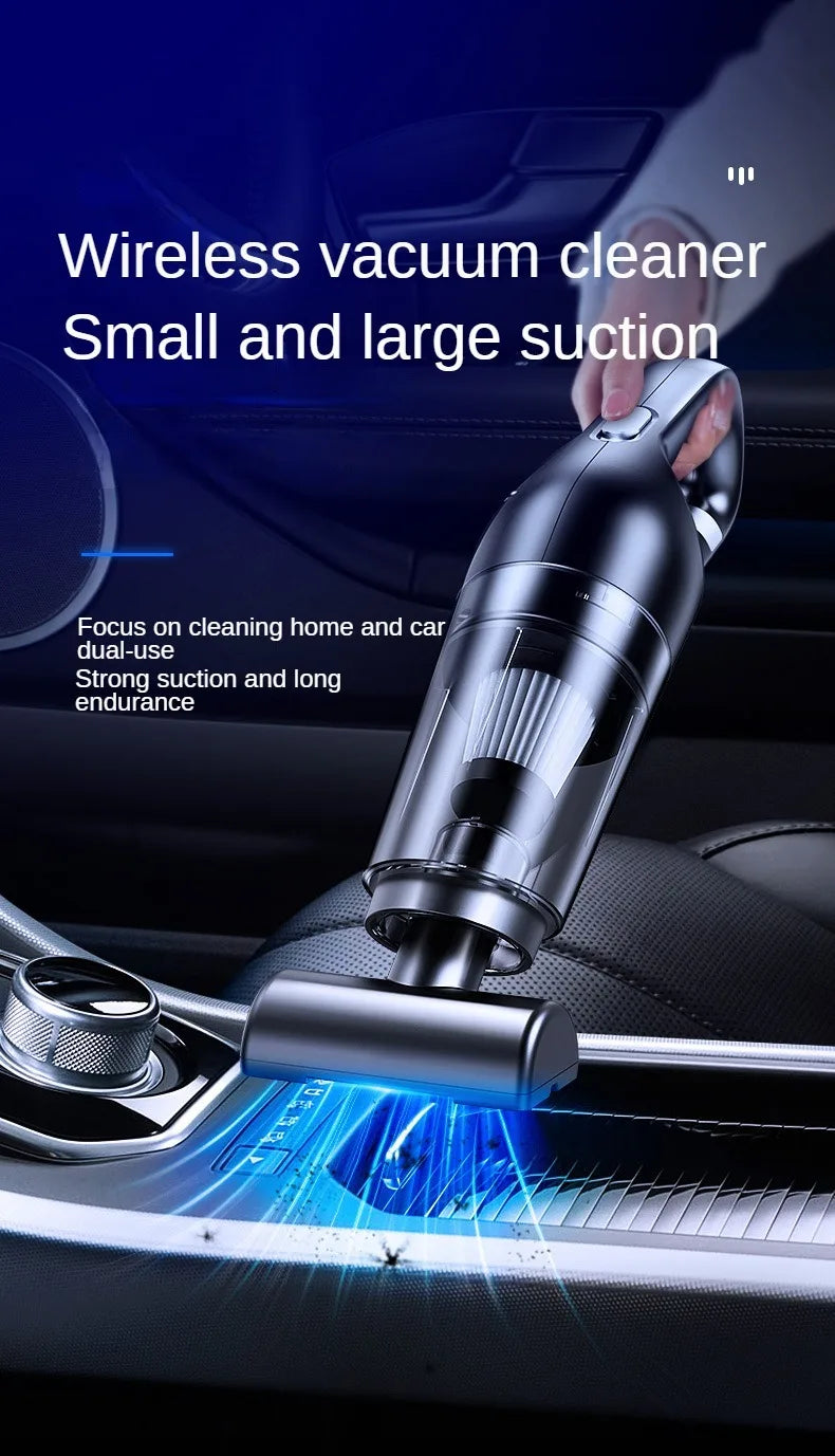 Wireless Car Vacuum Cleaner With Powerful Suction 10000Pa - Smarsty