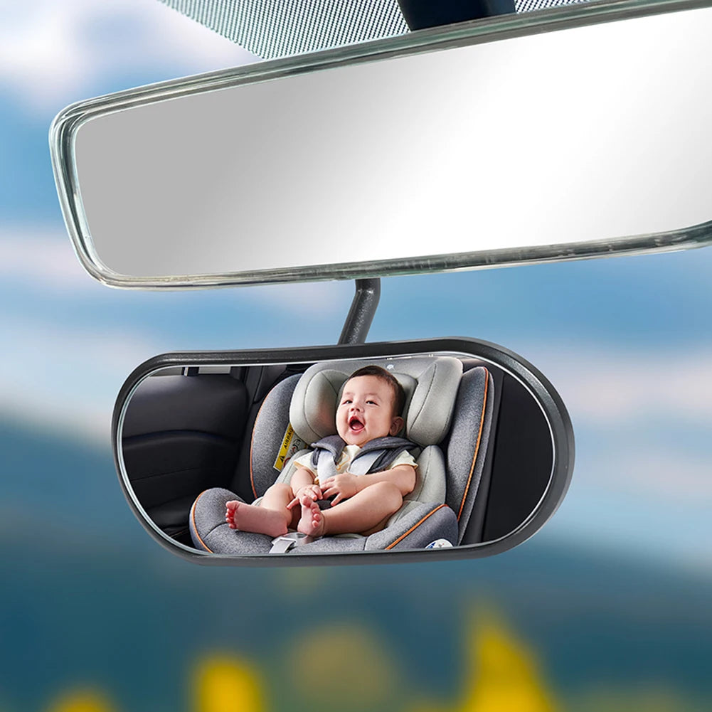 Baby Car Mirror Wide Angle Backseat Monitor Automotive Rearview Baby Observation Mirror Car Interior Accessories