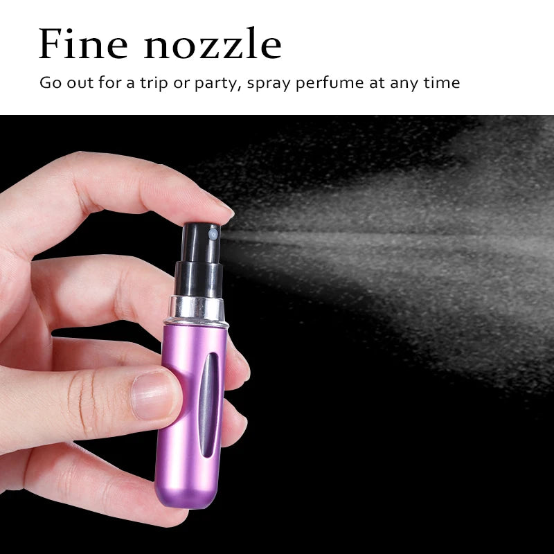 Portable Refillable Mini Perfume Bottle 5ml Travel Size - Smarsty