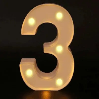 Luminous Alphabet LED Letter Night Light Decor - Smarsty