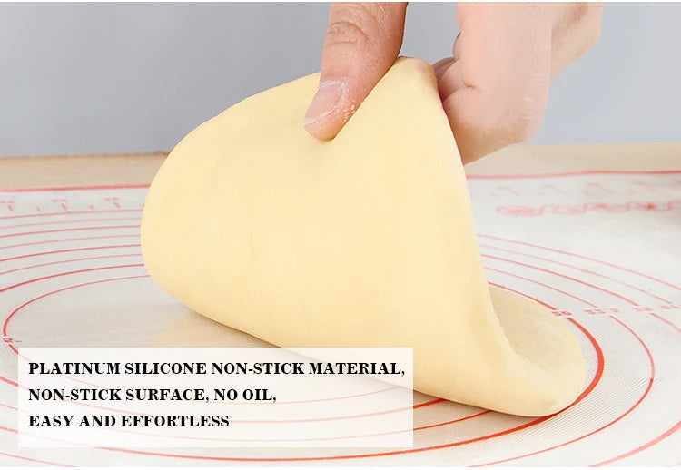 Non-Stick Silicone Baking Mat for Easy Dough Preparation - Smarsty