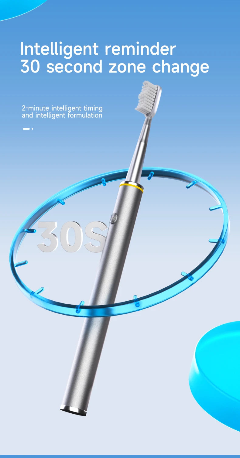 Intelligent Electric Toothbrush with Adjustable Settings for Couples - Smarsty