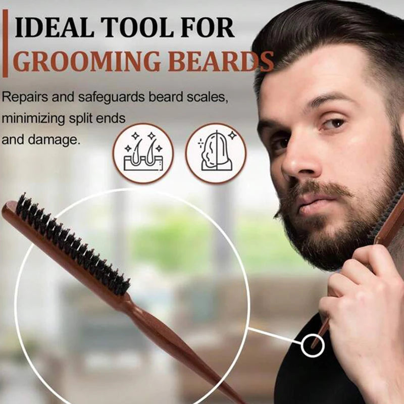 Professional Wooden Hair Brushes Set for Salon Use - Smarsty