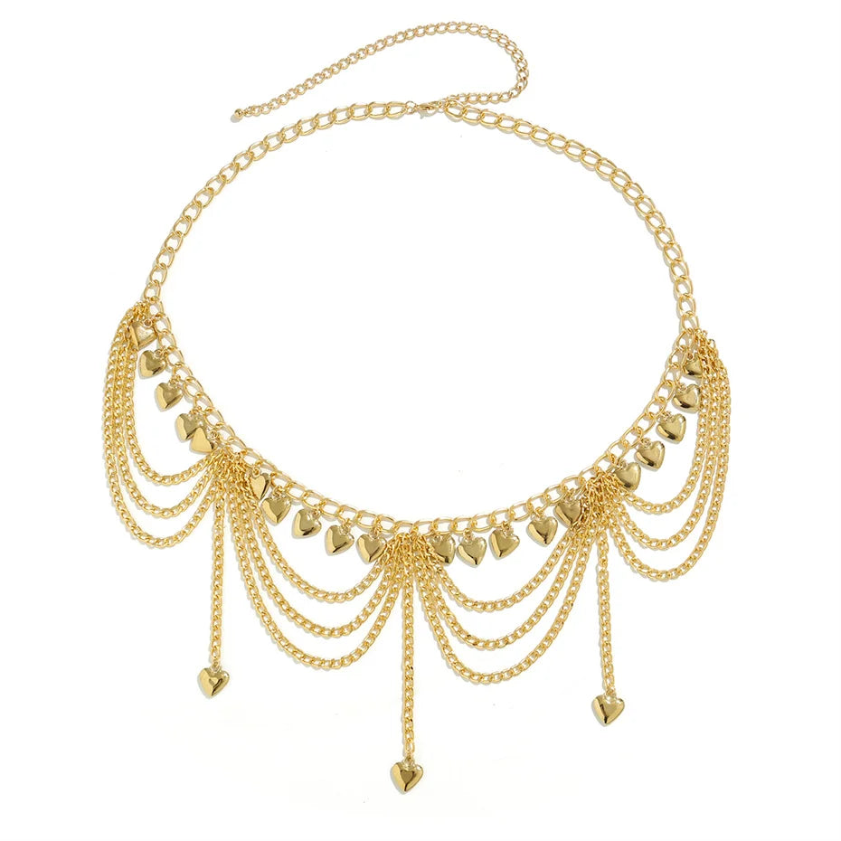 Multilayer Butterfly Pendant Belly Chain for Women - Smarsty