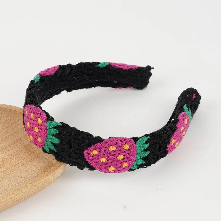 Knitted Headband Bohemian Handmade Summer Seaside Cotton - Smarsty