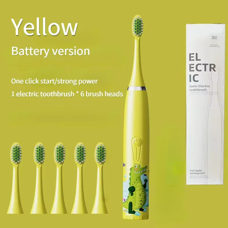 Children's Electric Toothbrush with Sonic Cleaning Feature - Smarsty