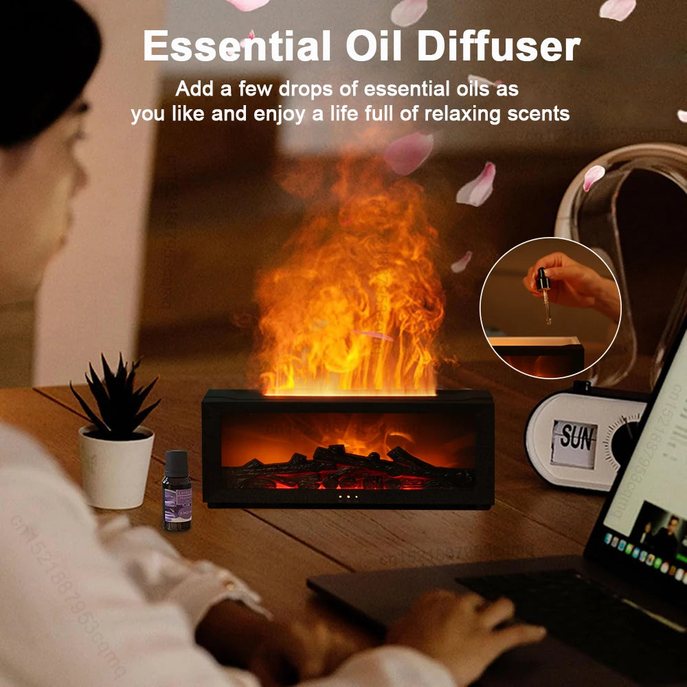 Aroma Humidifier with RGB Light and Remote Control - Smarsty