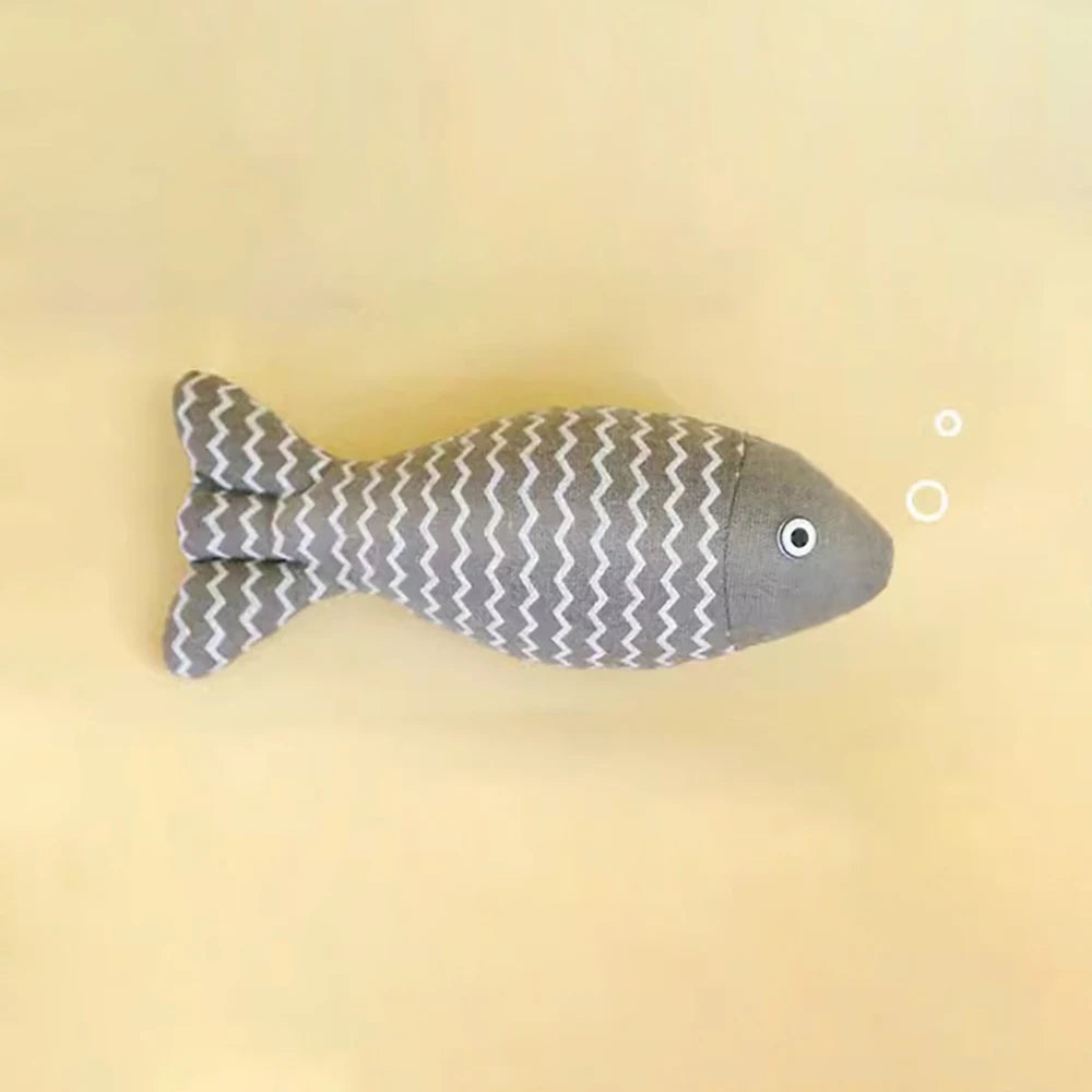 Interactive Cat Fish Toy With Catnip For Playful Kittens - Smarsty