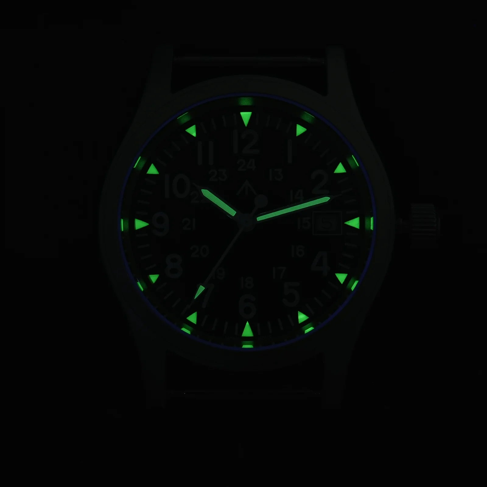 Militado ML05 Vintage Watch with Luminous Sapphire Crystal - Smarsty