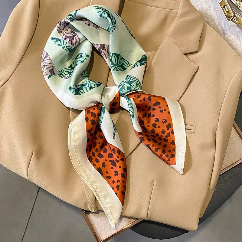 Luxury Silk Horse Print Scarf for Women - Smarsty