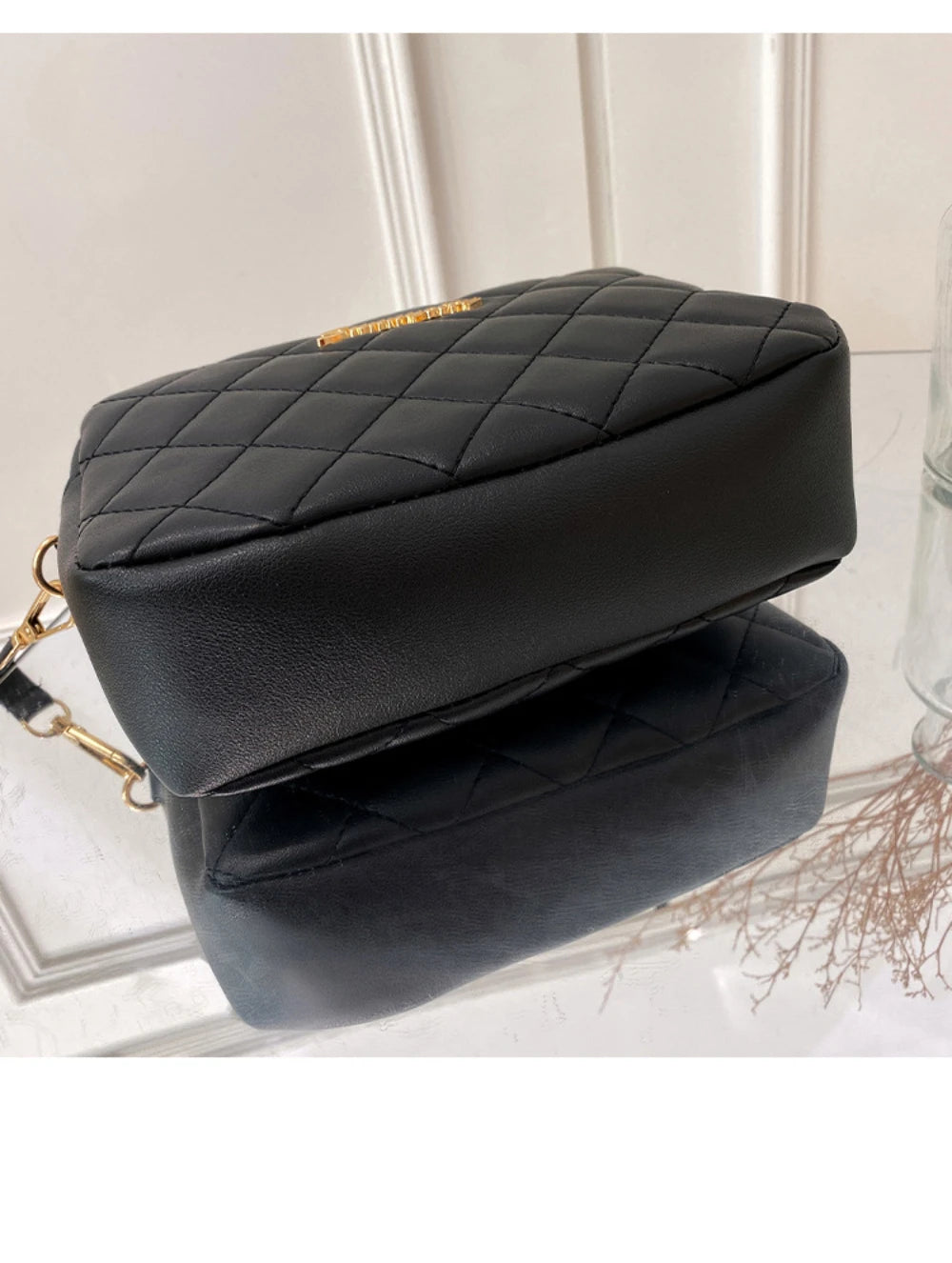 2024 Tassel Small Messenger Bag For Women Trend Lingge Embroidery Camera Female Shoulder Bag Fashion Chain Ladies Crossbody Bags - Smarsty