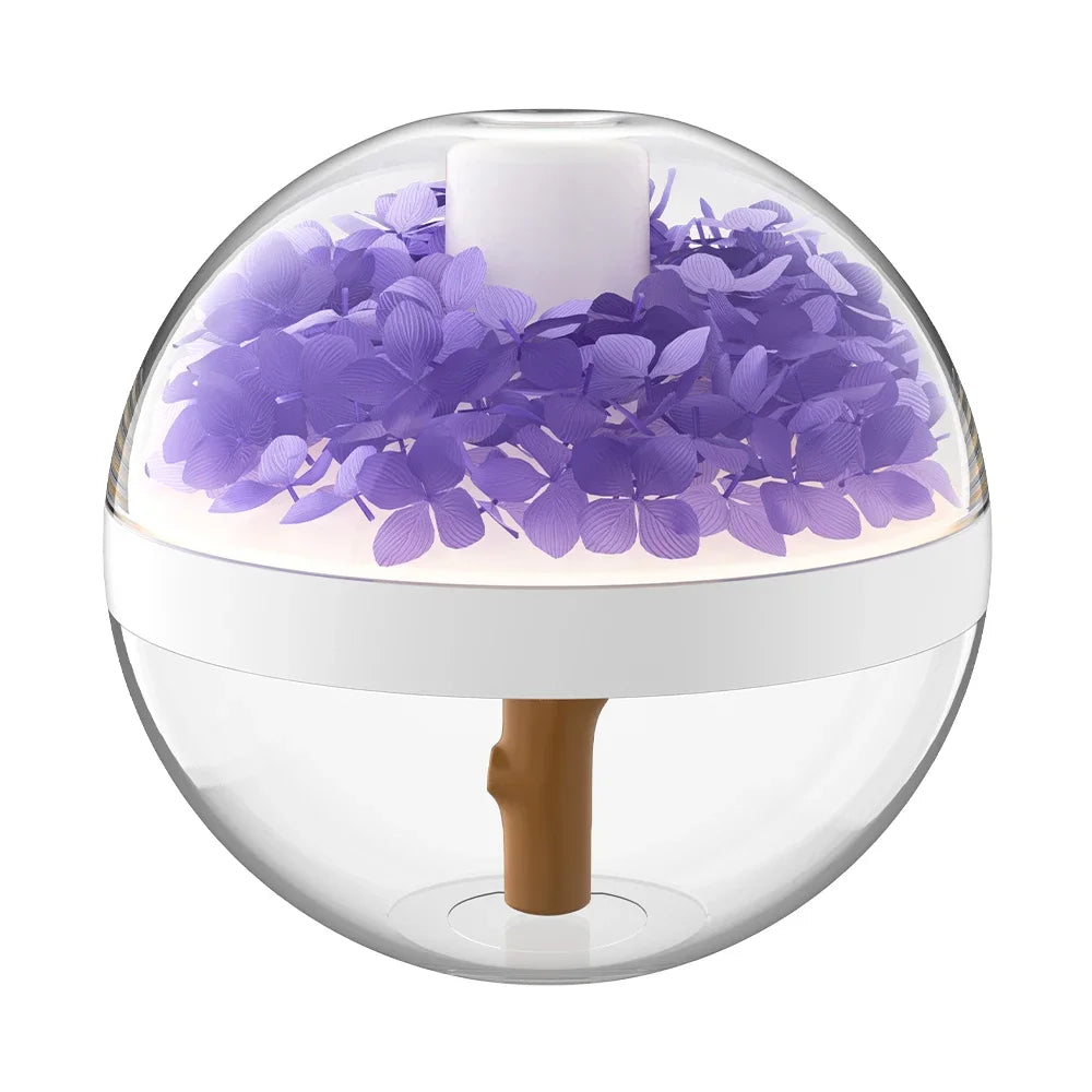 USB Rechargeable 270ML Air Humidifier with LED Light - Smarsty