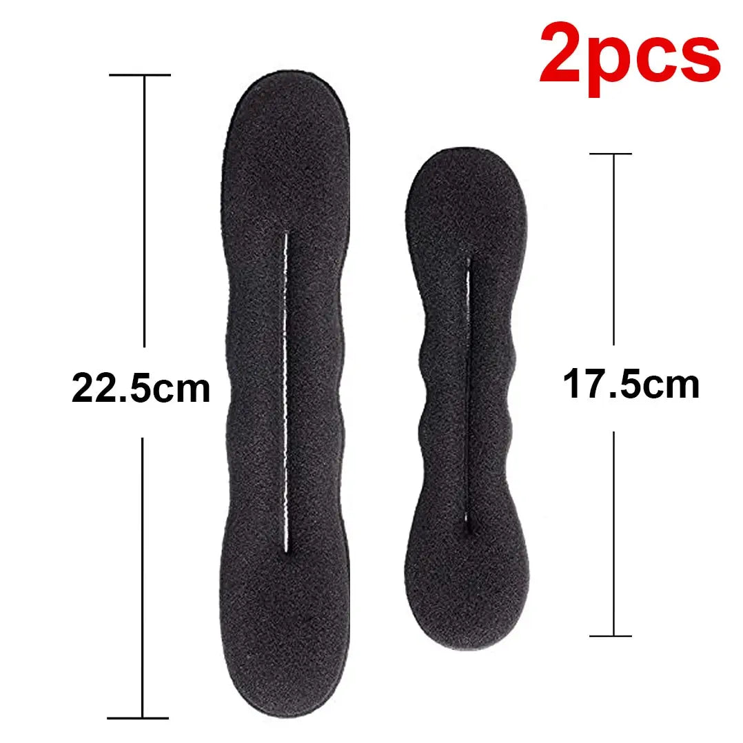 Easy Donut Bun Curler Hair Scrunchie Effortless Volume - Smarsty