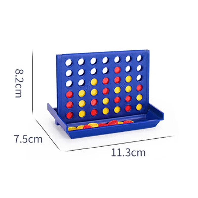 Four In A Row Bingo Chess Connect Classic Family Board Game Toys Fun Educational Toy for Kids Children Entertainment Game by Smarsty