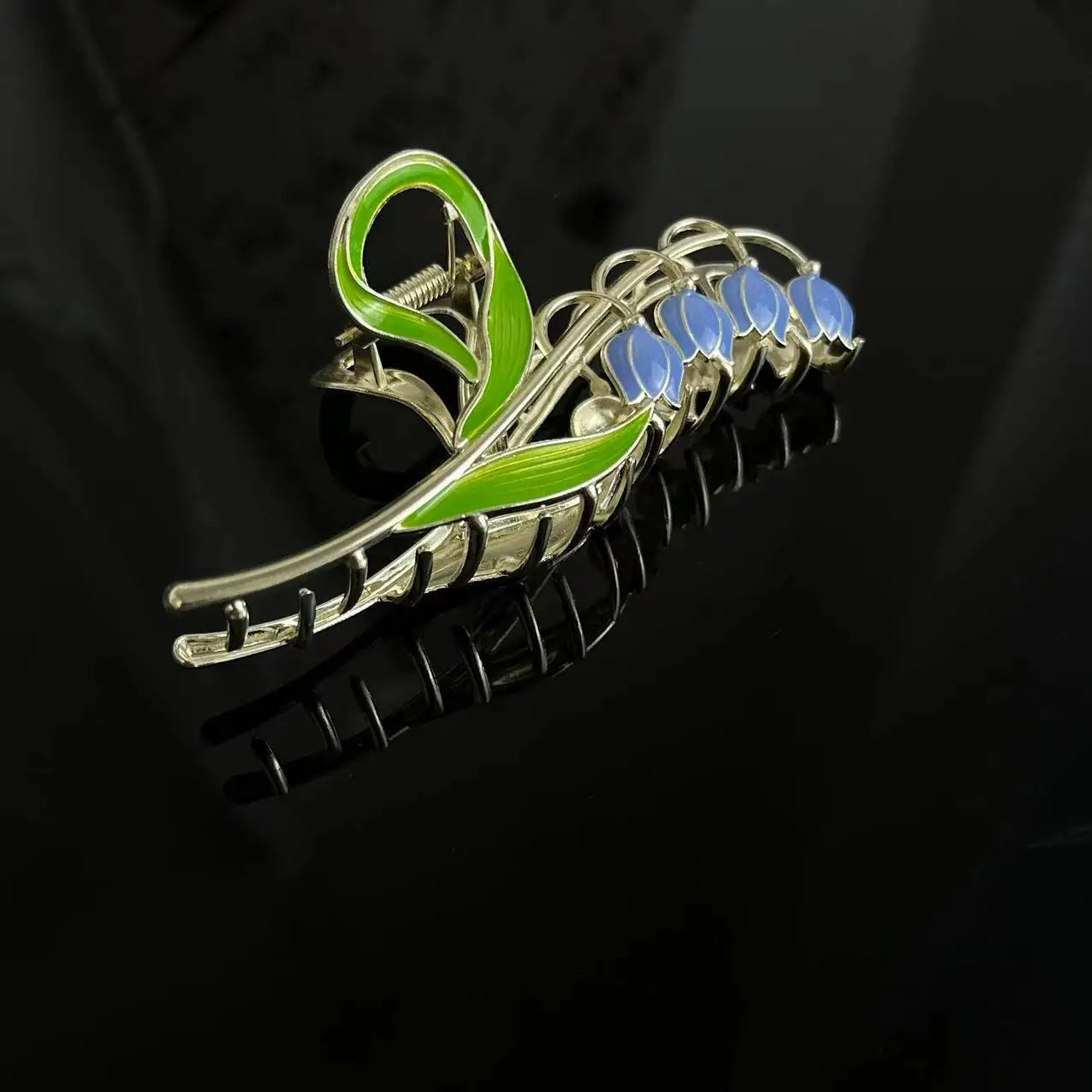 Bell Orchid Hair Clip Large Premium Scratch Resistant - Smarsty
