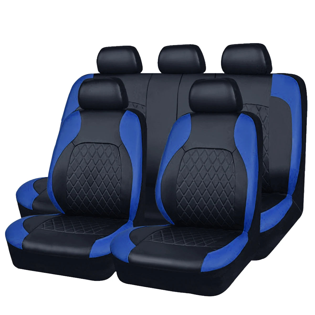 All Season Quilted PU Leather Car Seat Cover Waterproof - Smarsty