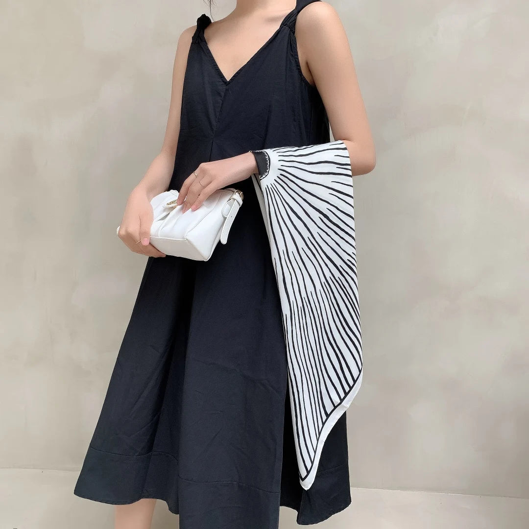 Luxury Women's Spring Scarf Soft Polyester Shawl - Smarsty