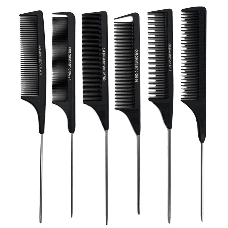 Professional Stainless Steel Hair Tail Comb for Salon Styling - Smarsty