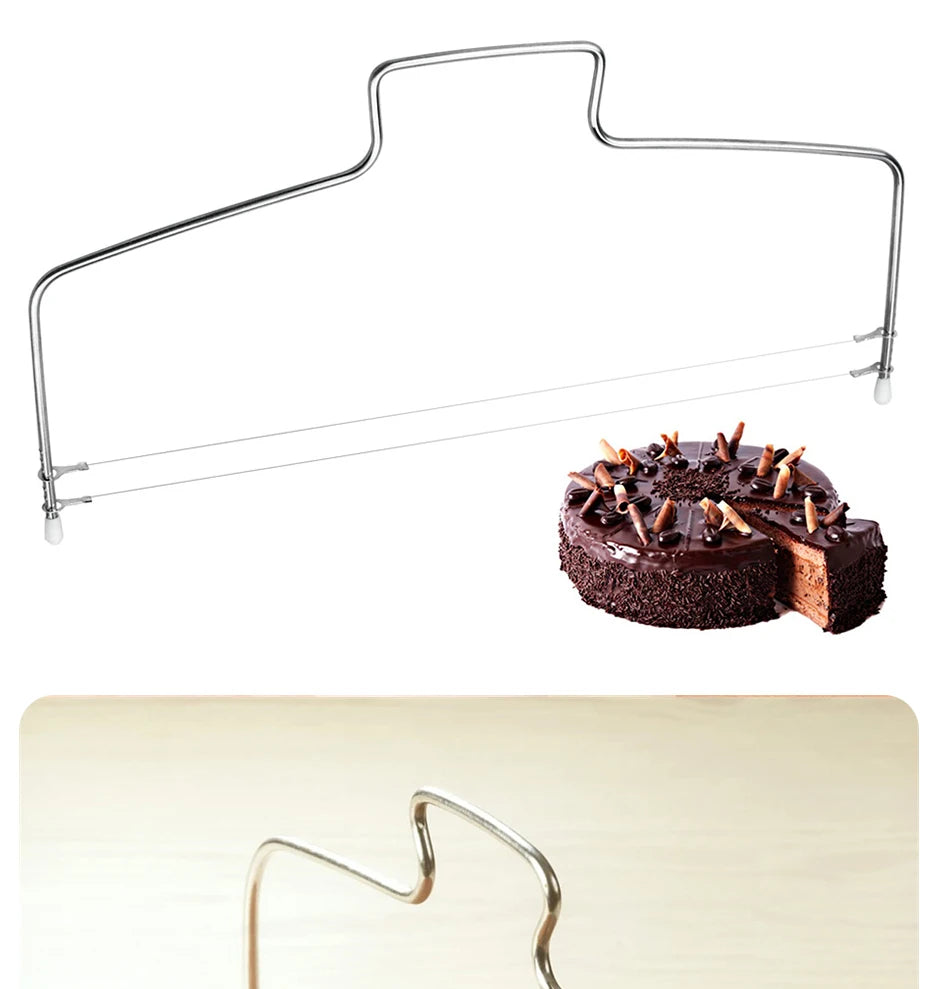 Adjustable Stainless Steel Cake Cutter for Perfect Layers - Smarsty
