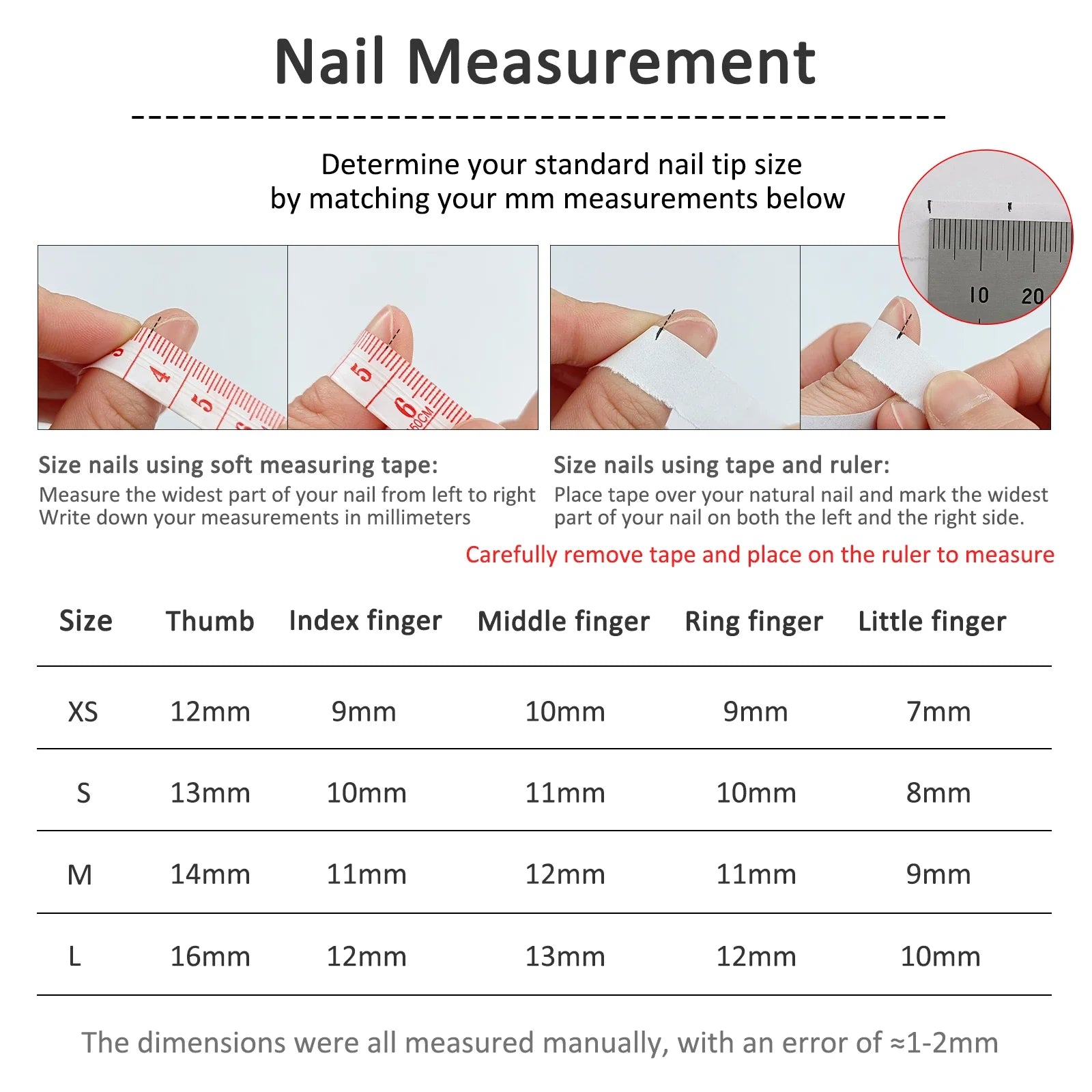 Dark Black Stiletto Press On Nails with Butterfly Design - Smarsty