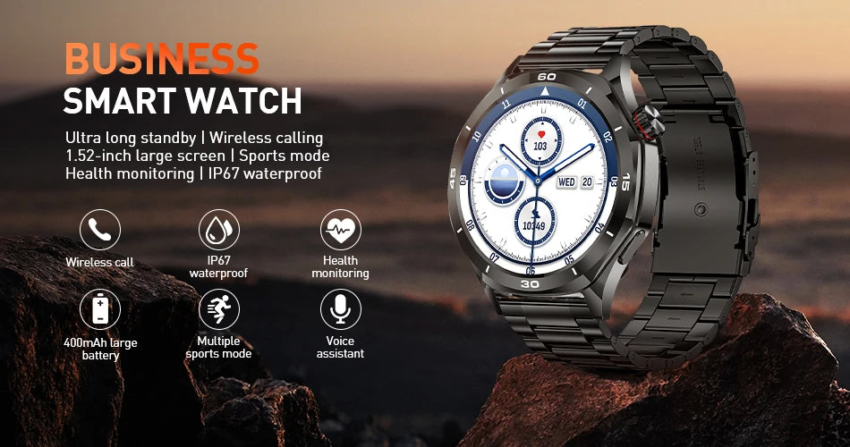 LIGE Smart Watch for Women with Bluetooth and Waterproof Design - Smarsty