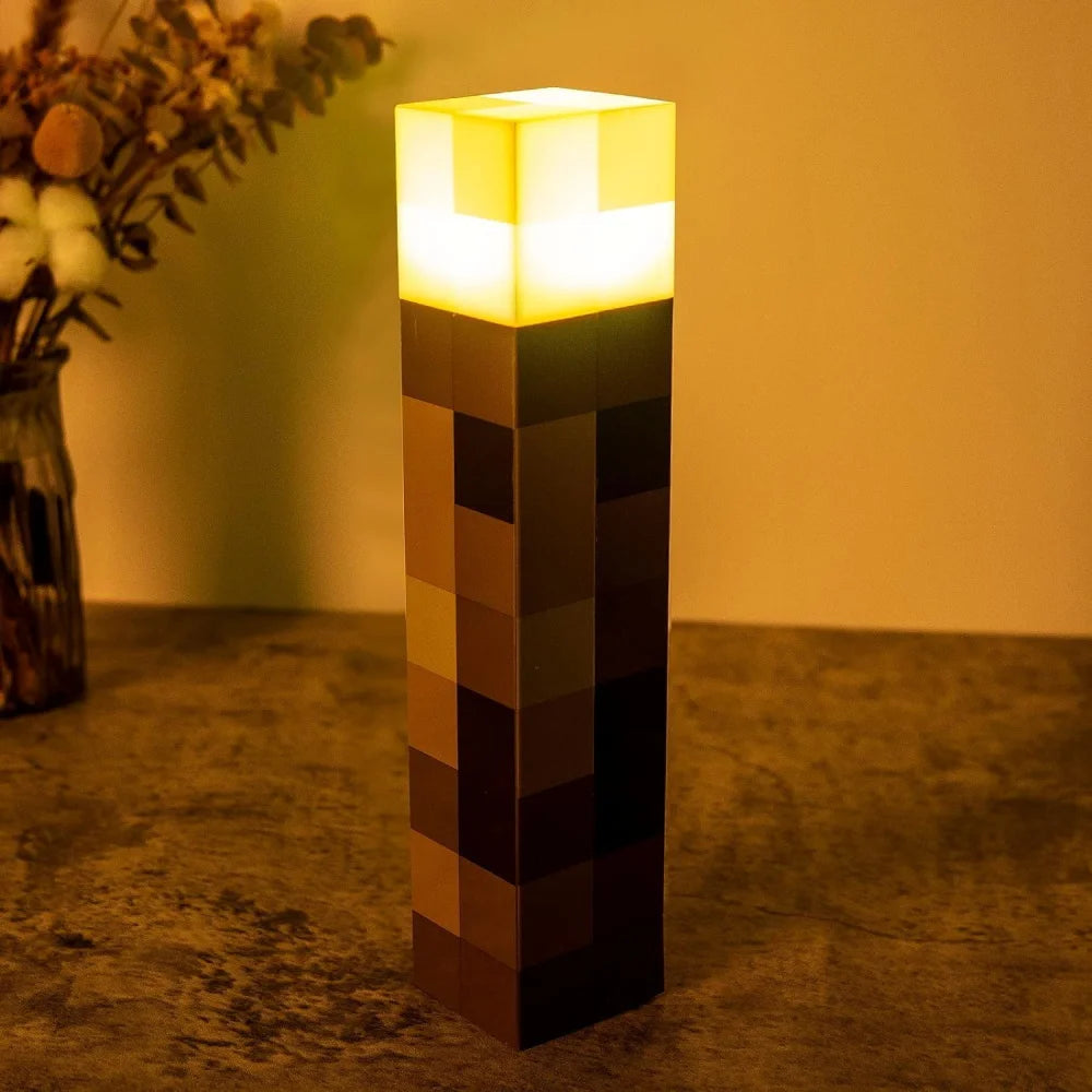 MC Game Brownstone LED Torch Lamp for Kids - Smarsty