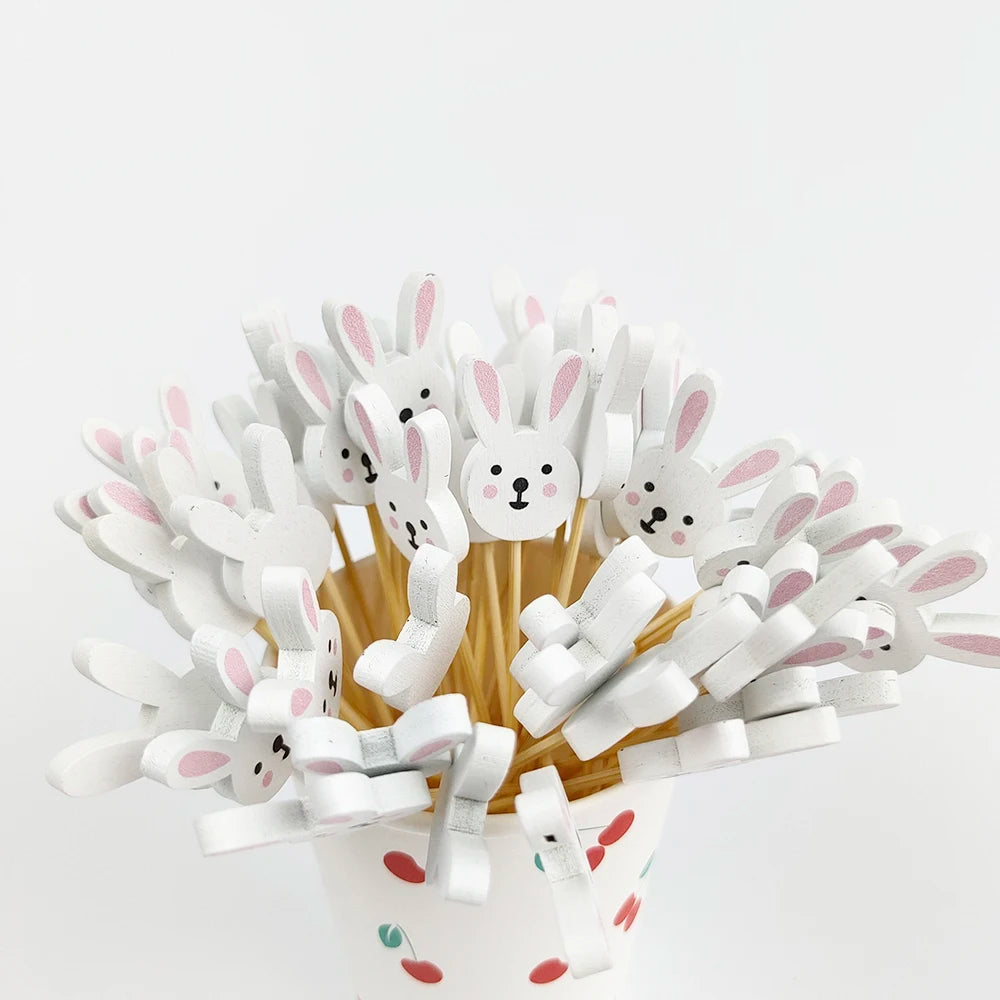 Easter Disposable Bamboo Skewers for Festive Decor - Smarsty