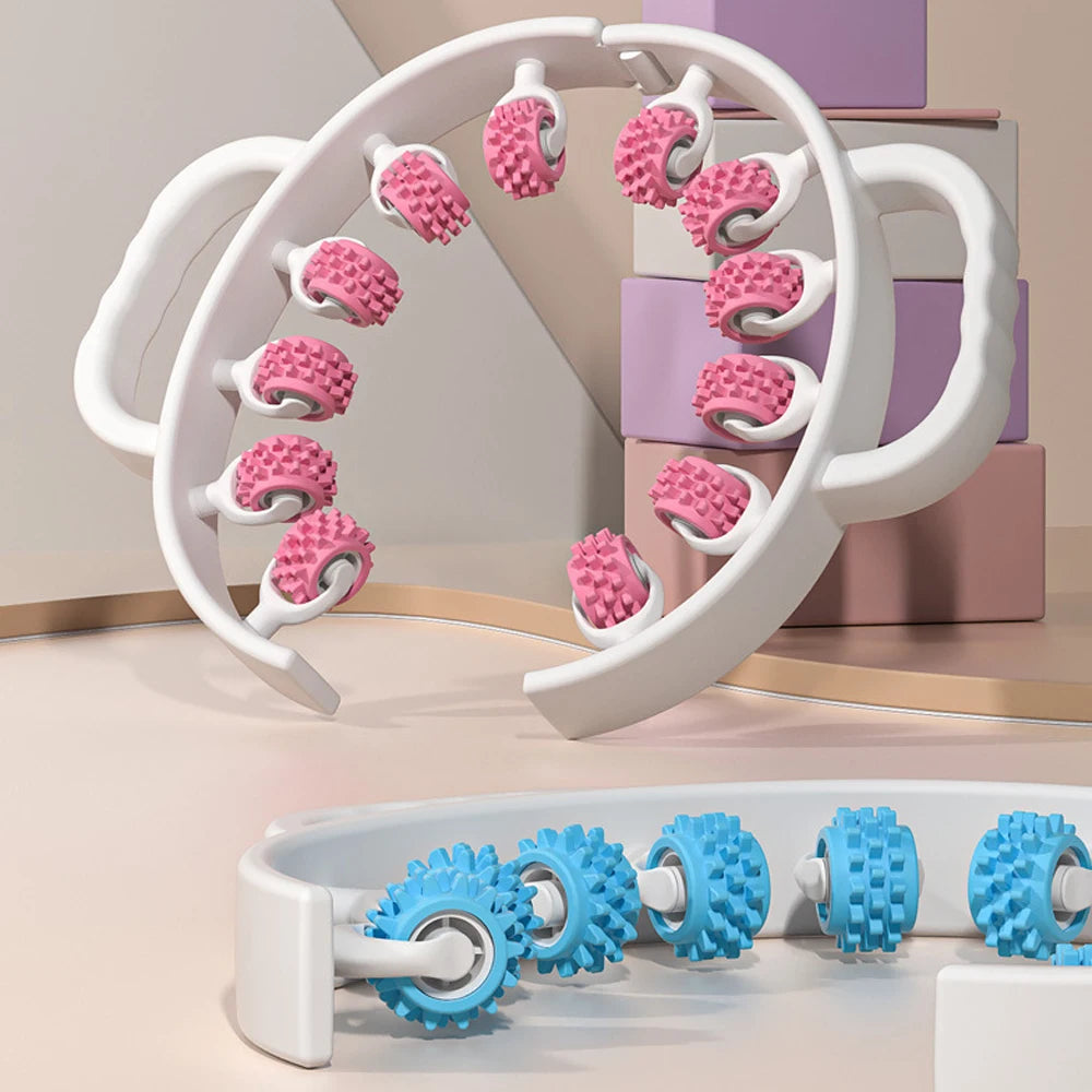 Portable Round Massager Roller for Targeted Cellulite Relief - Smarsty