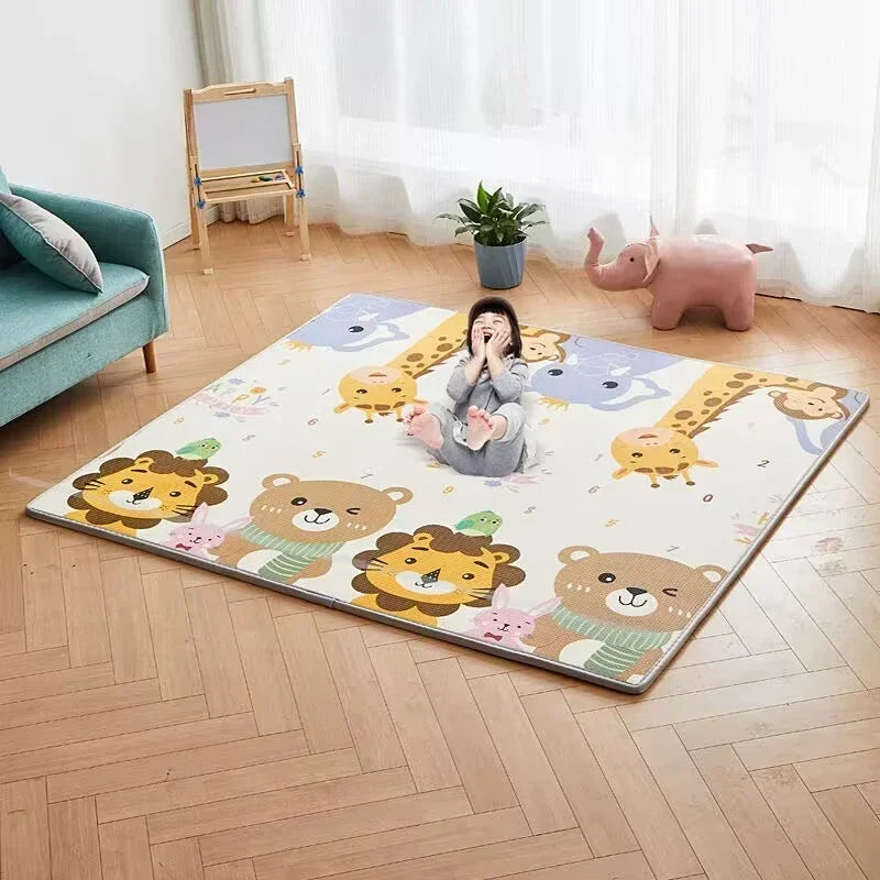 5 sizes to choose Baby Crawling Play Mats Non-toxic High-quality EPE Baby Activity Gym Carpet Baby Game Children's Safety Rug by Smarsty
